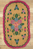 2 x 3 Antique American Floral Hooked Rug 74353