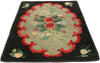 2 x 3 Antique American Floral Hooked Rug 74357