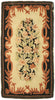 2 x 4 Antique Floral Hooked Rug 74358