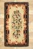 2 x 4 Antique Floral Hooked Rug 74358