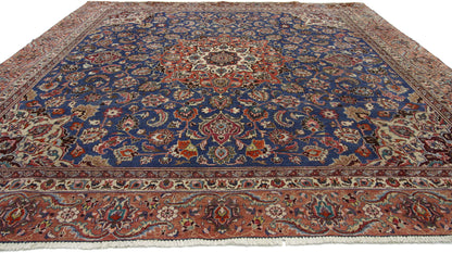 9 x 10 Vintage Tabriz Rug 74359