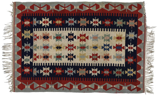 5 x 7 Vintage Kilim Rug 74366