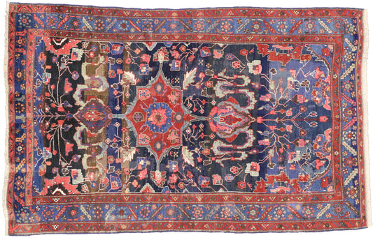 5 x 8 Antique Malayer Rug 74376