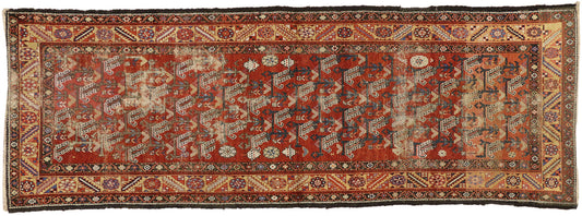 4 x 10 Antique Persian Azerbaijan Rug 74377