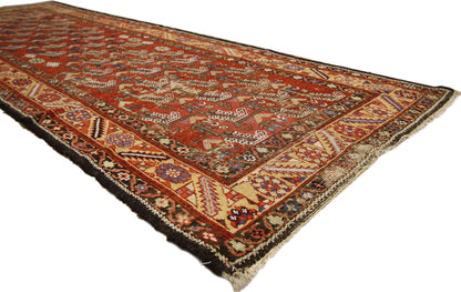 4 x 10 Antique Persian Azerbaijan Rug 74377