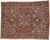 8 x 10 Antique Persian Heriz Rug 74378