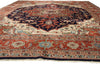 12 x 15 Vintage Persian Heriz Rug 74402