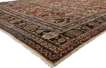 11 x 14 Vintage Persian Mahal Rug 74415
