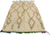 4 x 5 Vintage Moroccan Azilal Rug 74429