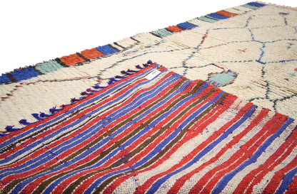 4 x 8 Vintage Moroccan Rug 74433