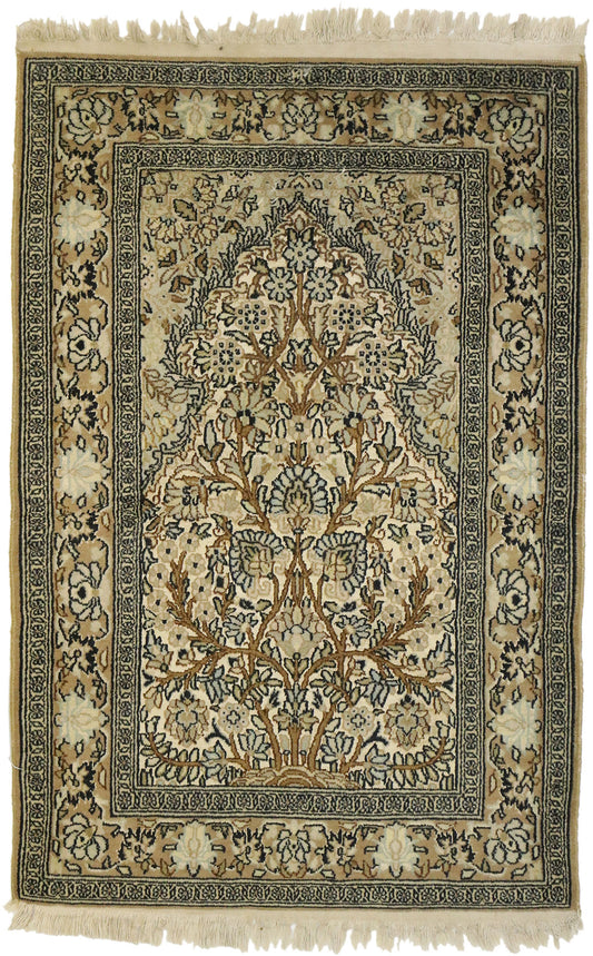 2 x 3 Vintage Pakistani Rug 74453