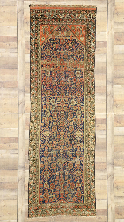 3 x 9 Antique Persian Malayer Runner 74454