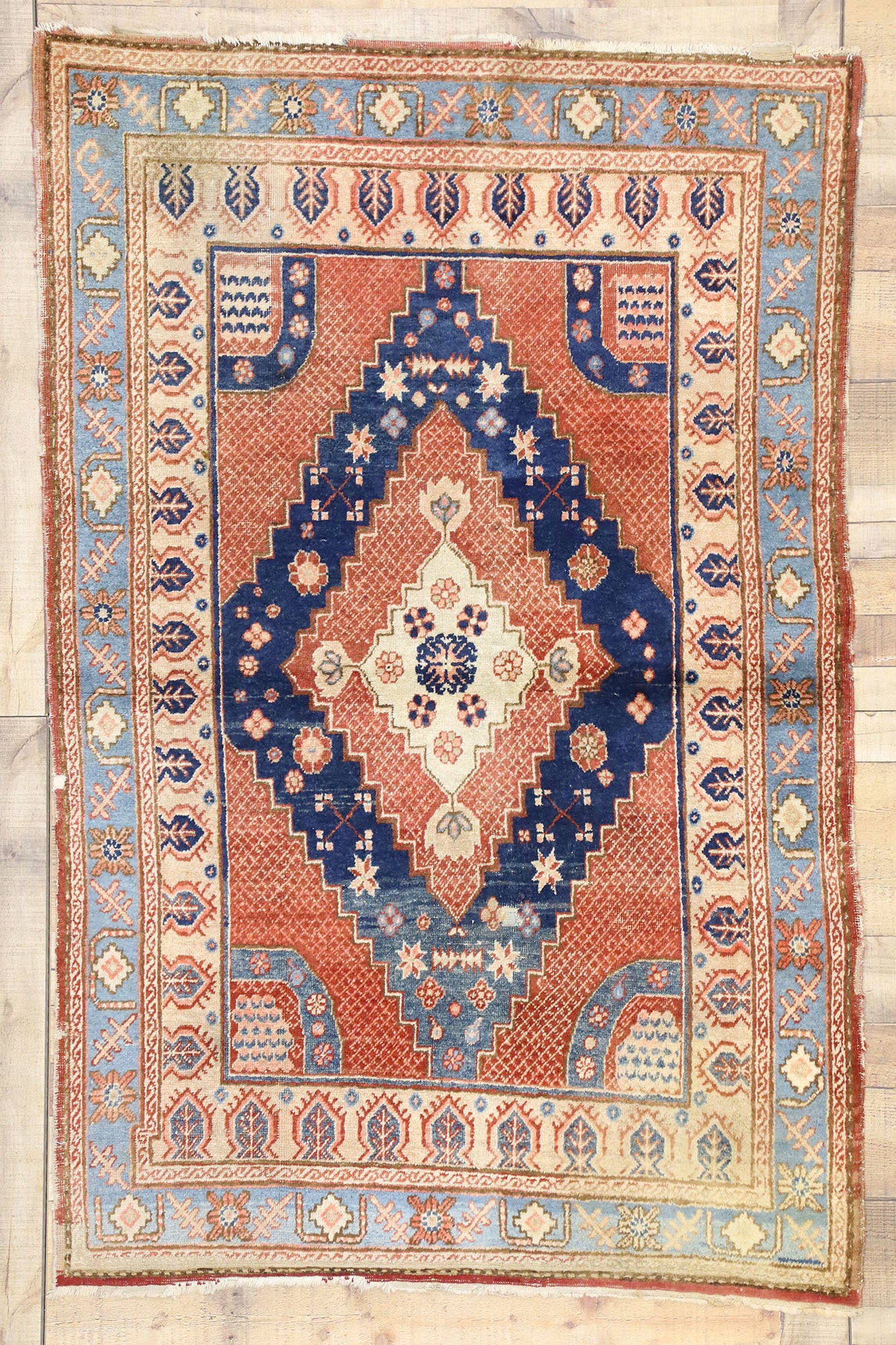 4 x 6 Antique Hamadan Rug 74455