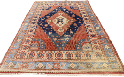 4 x 6 Antique Hamadan Rug 74455