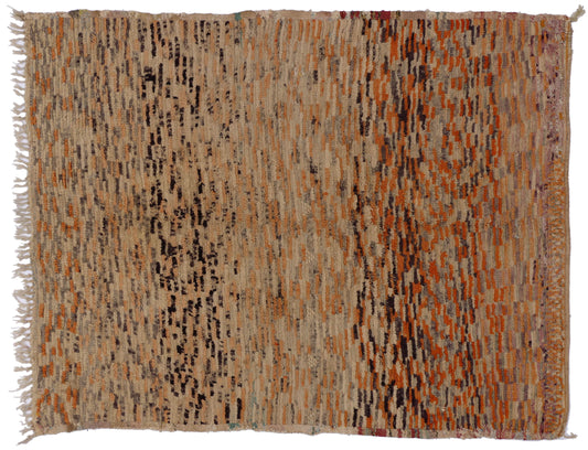 5 x 6 Antique Moroccan Rug 74457