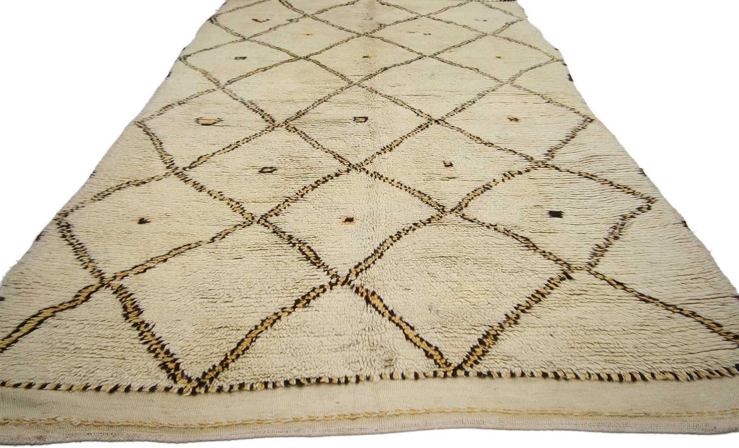 5 x 9 Vintage Moroccan Azilal Rug 74468