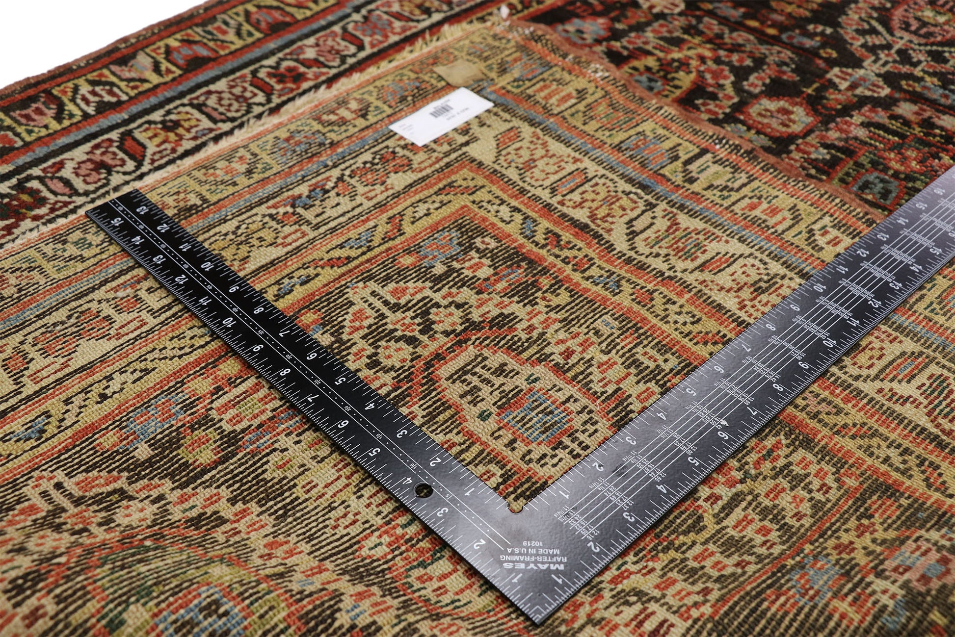 3 x 13 Antique Persian Malayer Rug 74473