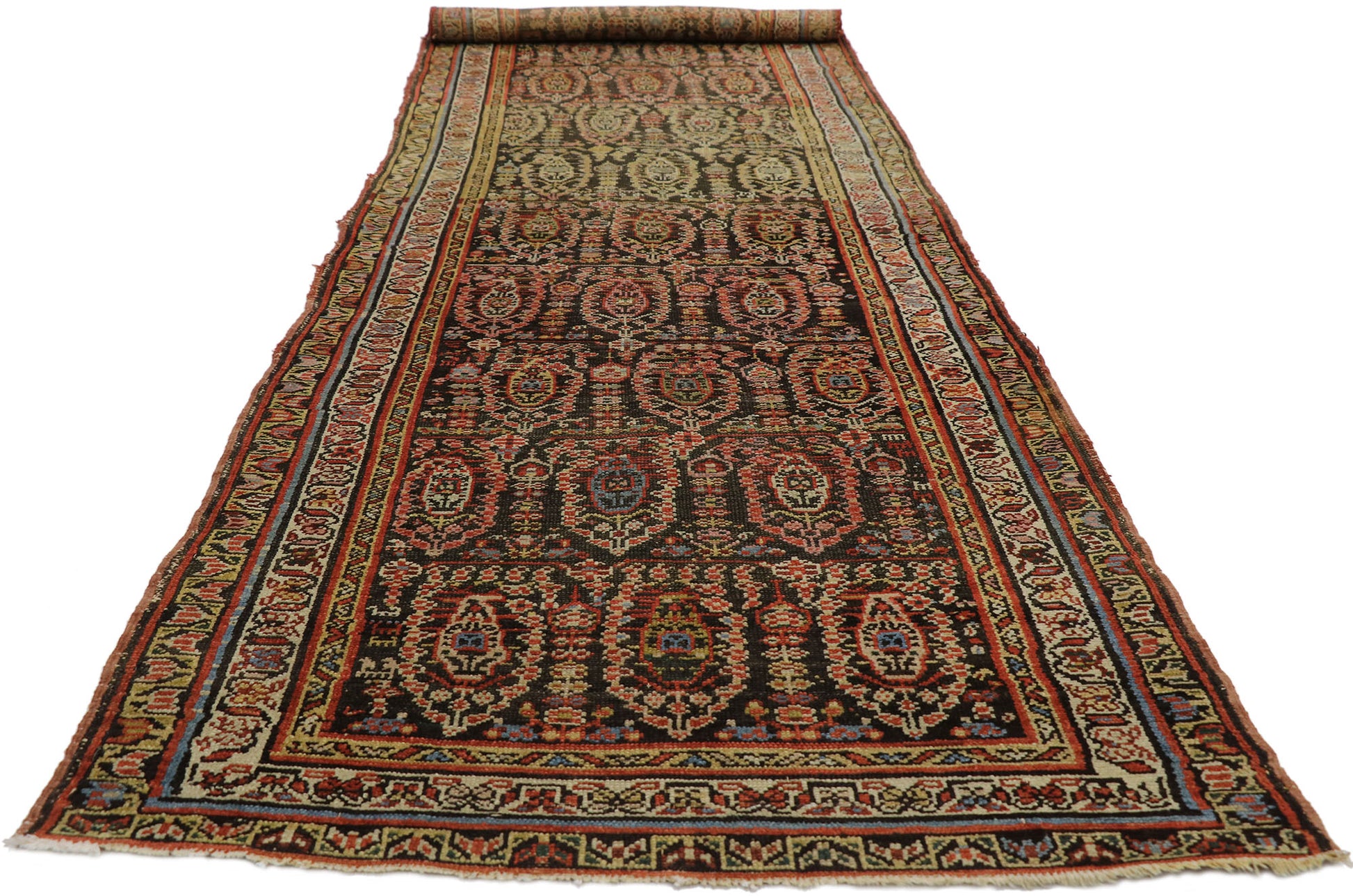 3 x 13 Antique Persian Malayer Rug 74473