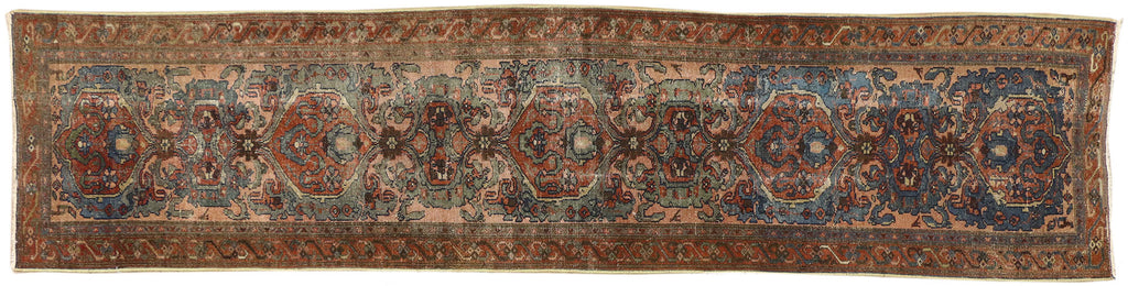 3 x 10 Antique Hamadan Rug 74475
