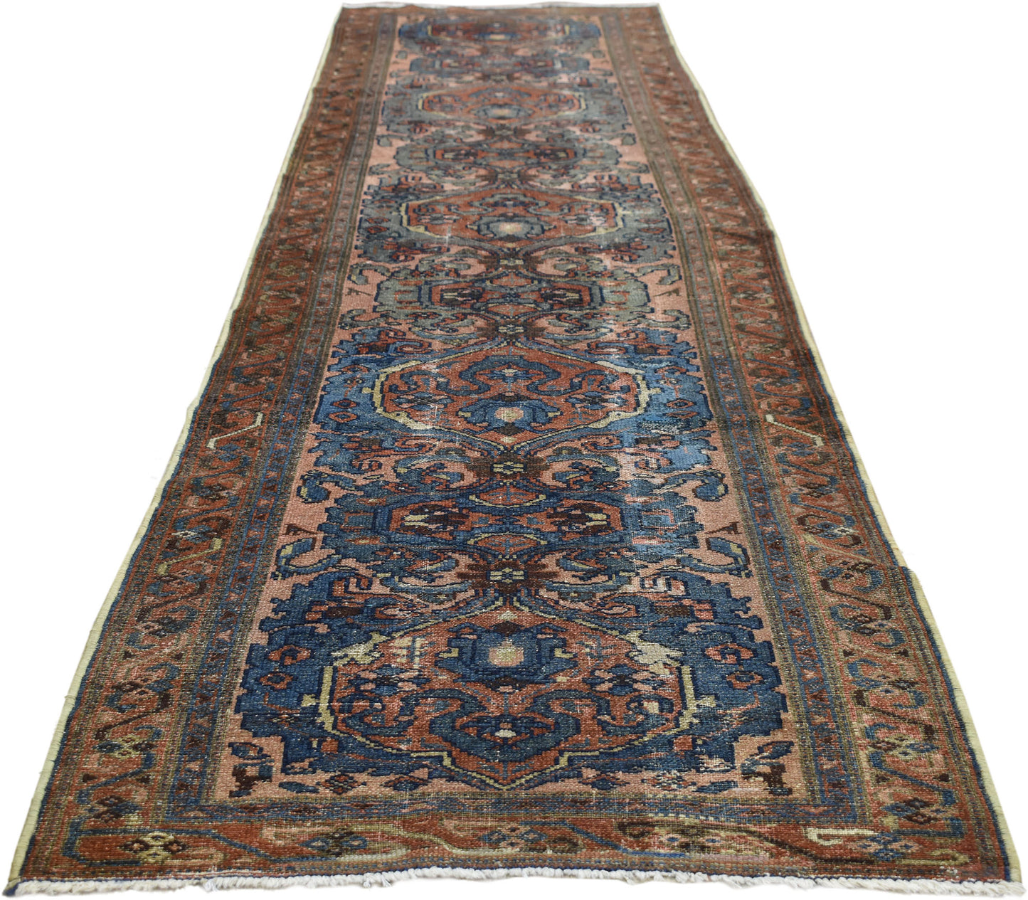 3 x 10 Antique Hamadan Rug 74475