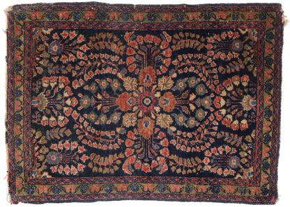 2 x 3 Antique Persian Sarouk Rug 74477
