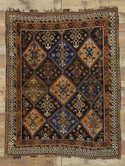 5 x 6 Antique Persian Afshar Rug 74482