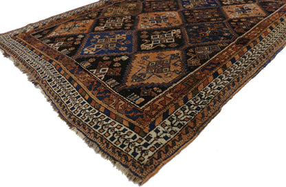 5 x 6 Antique Persian Afshar Rug 74482