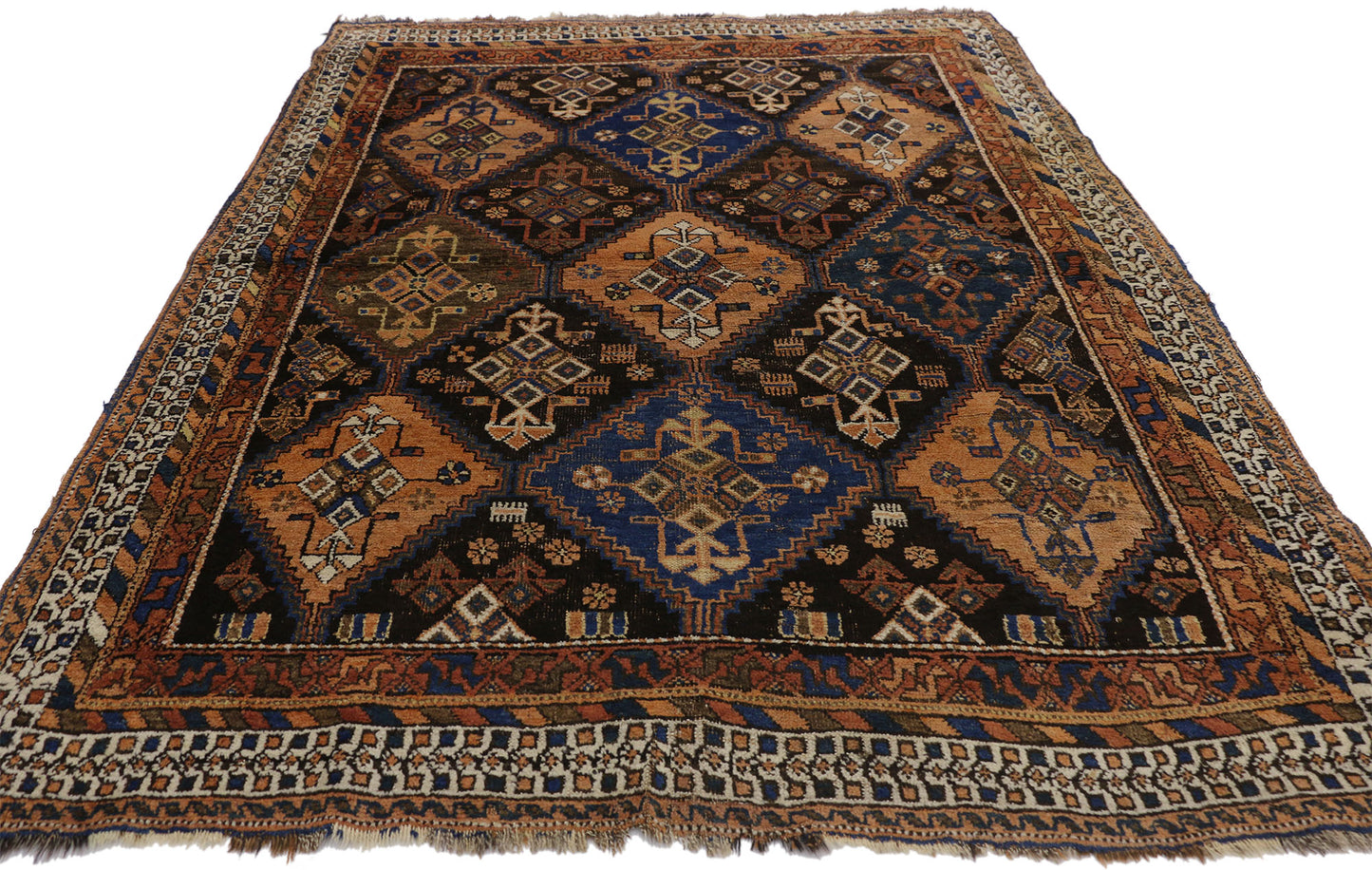 5 x 6 Antique Persian Afshar Rug 74482