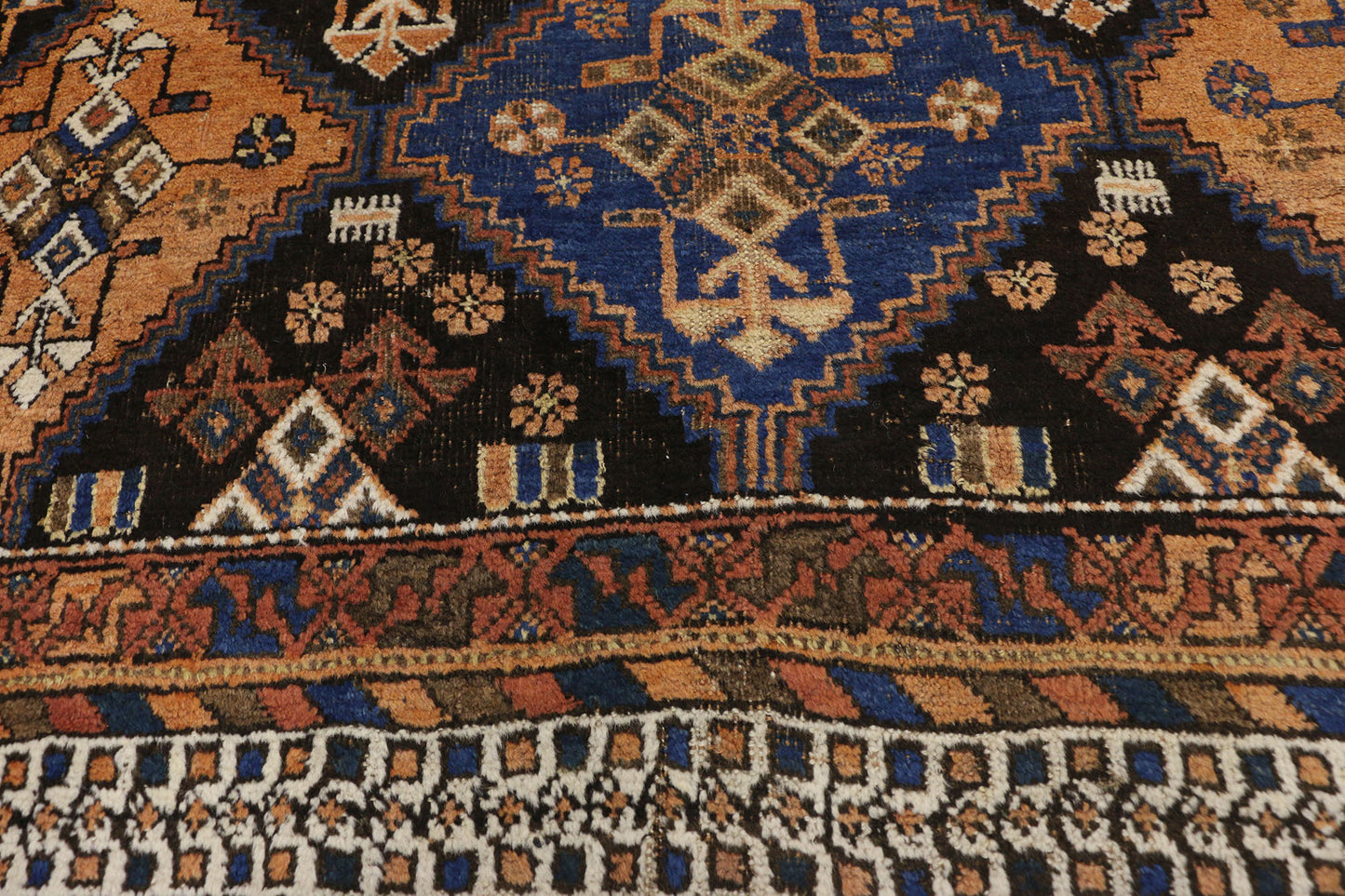 5 x 6 Antique Persian Afshar Rug 74482