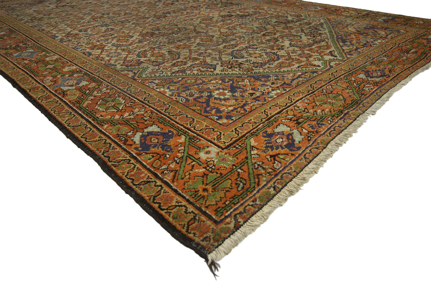 8 x 11 Antique Mahal Rug 74483