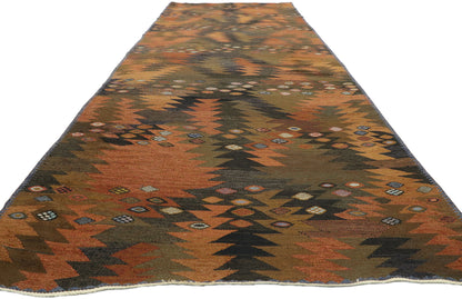 5 x 16 Vintage Swedish Kilim Rug 74495