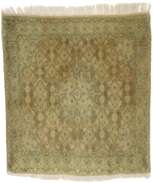 2 x 3 Antique Persian Bijar Rug 74499