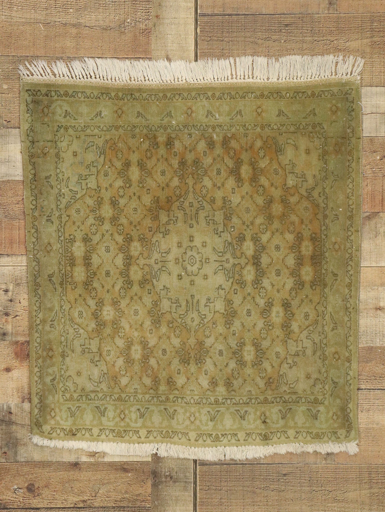 2 x 3 Antique Persian Bijar Rug 74499