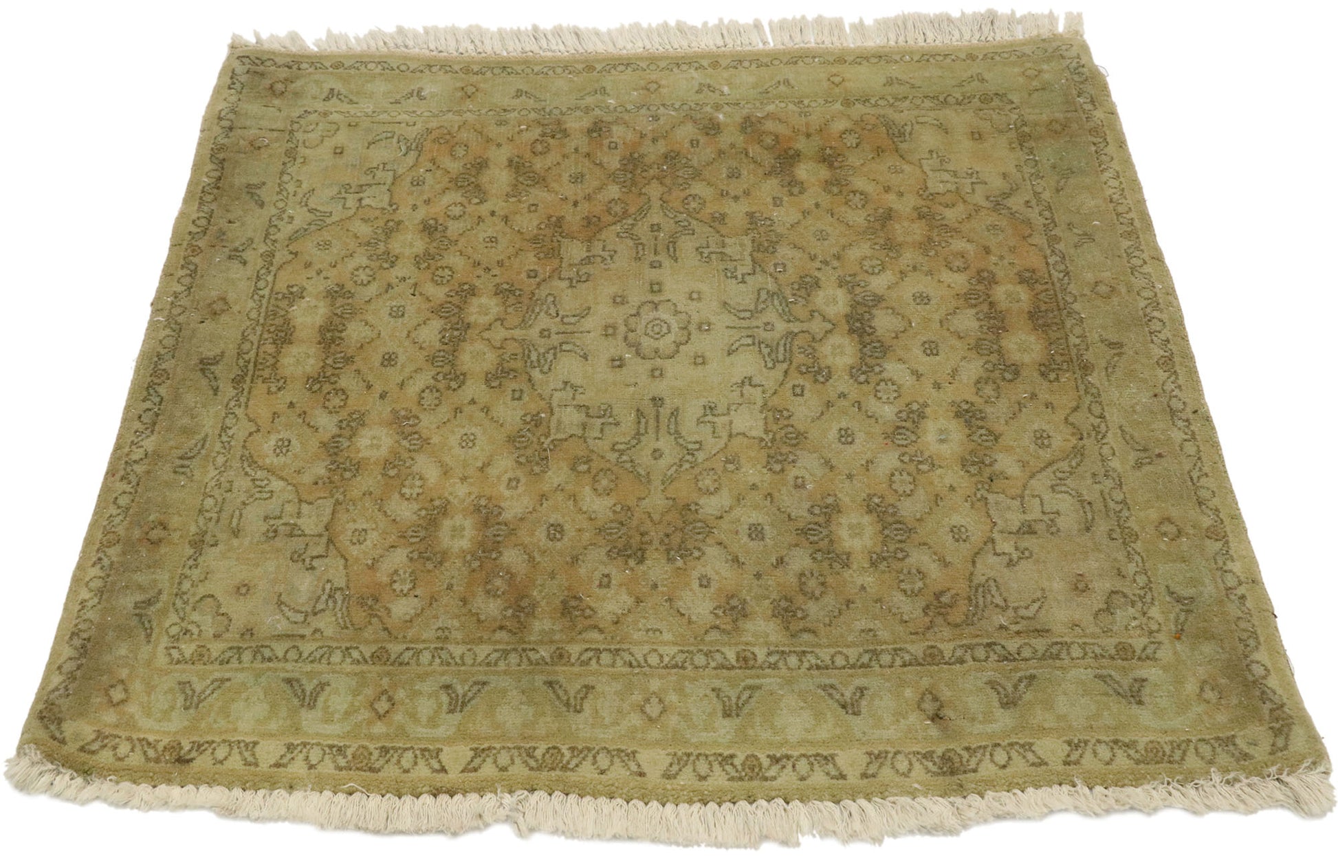 2 x 3 Antique Persian Bijar Rug 74499