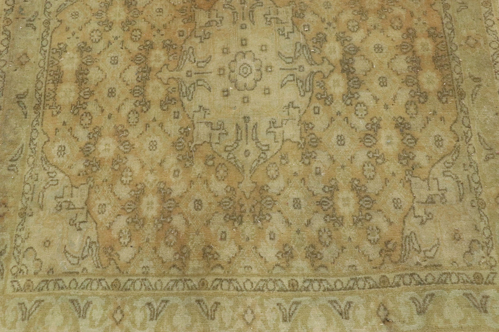 2 x 3 Antique Persian Bijar Rug 74499