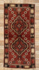 3 x 7 Vintage Turkish Oushak Rug 74500