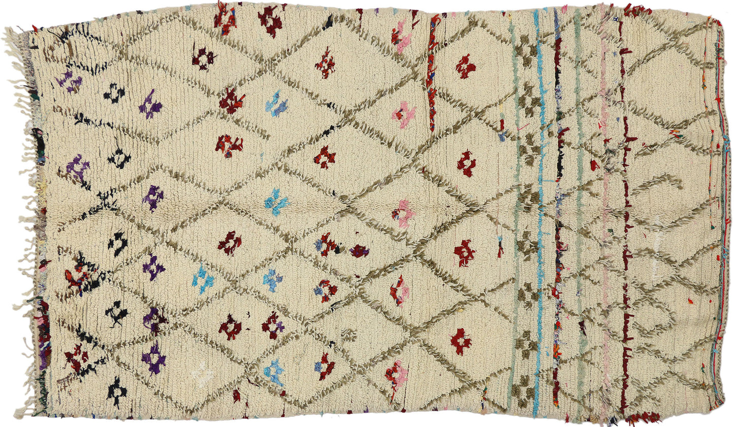 6 x 10 Vintage Moroccan Rug 74505