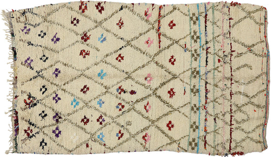 6 x 10 Vintage Moroccan Rug 74505