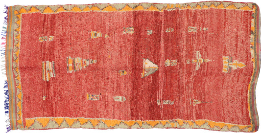 5 x 9 Vintage Moroccan Rug 74517