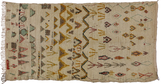 4 x 8 Vintage Moroccan Rug 74518