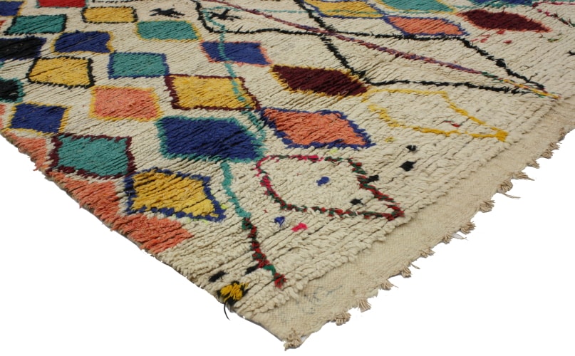 5 x 6 Vintage Moroccan Rug 74524