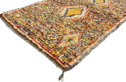 3 x 5 Vintage Moroccan Rug 74529
