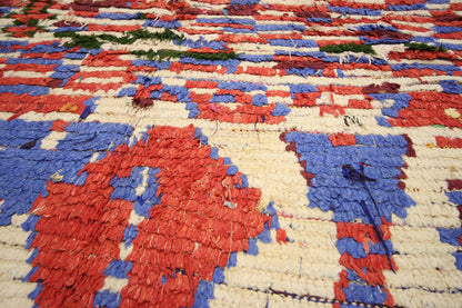 4 x 7 Vintage Moroccan Rug 74530