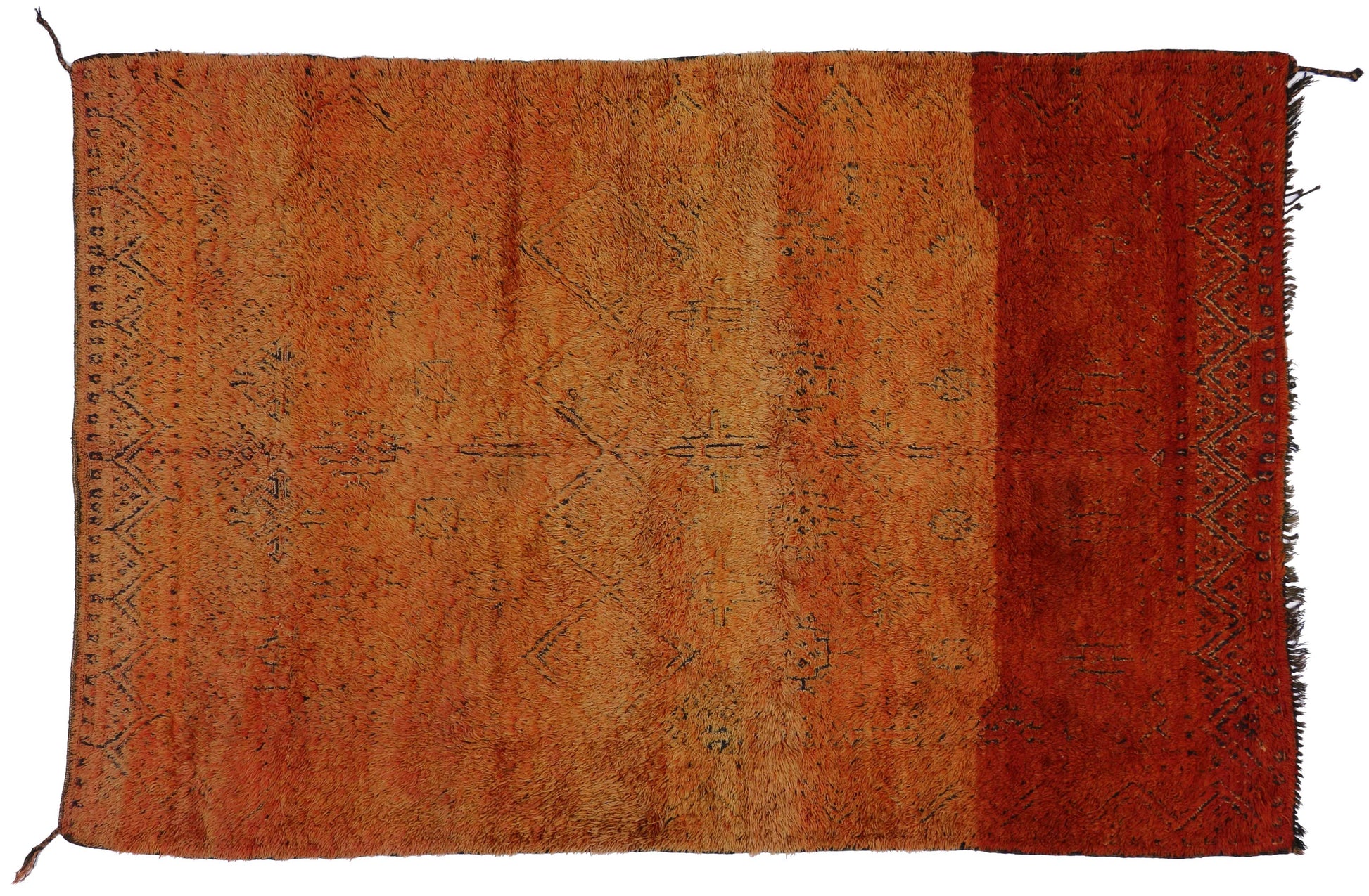 6 x 9 Vintage Moroccan Rug 74531