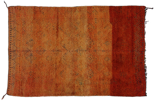 6 x 9 Vintage Moroccan Rug 74531