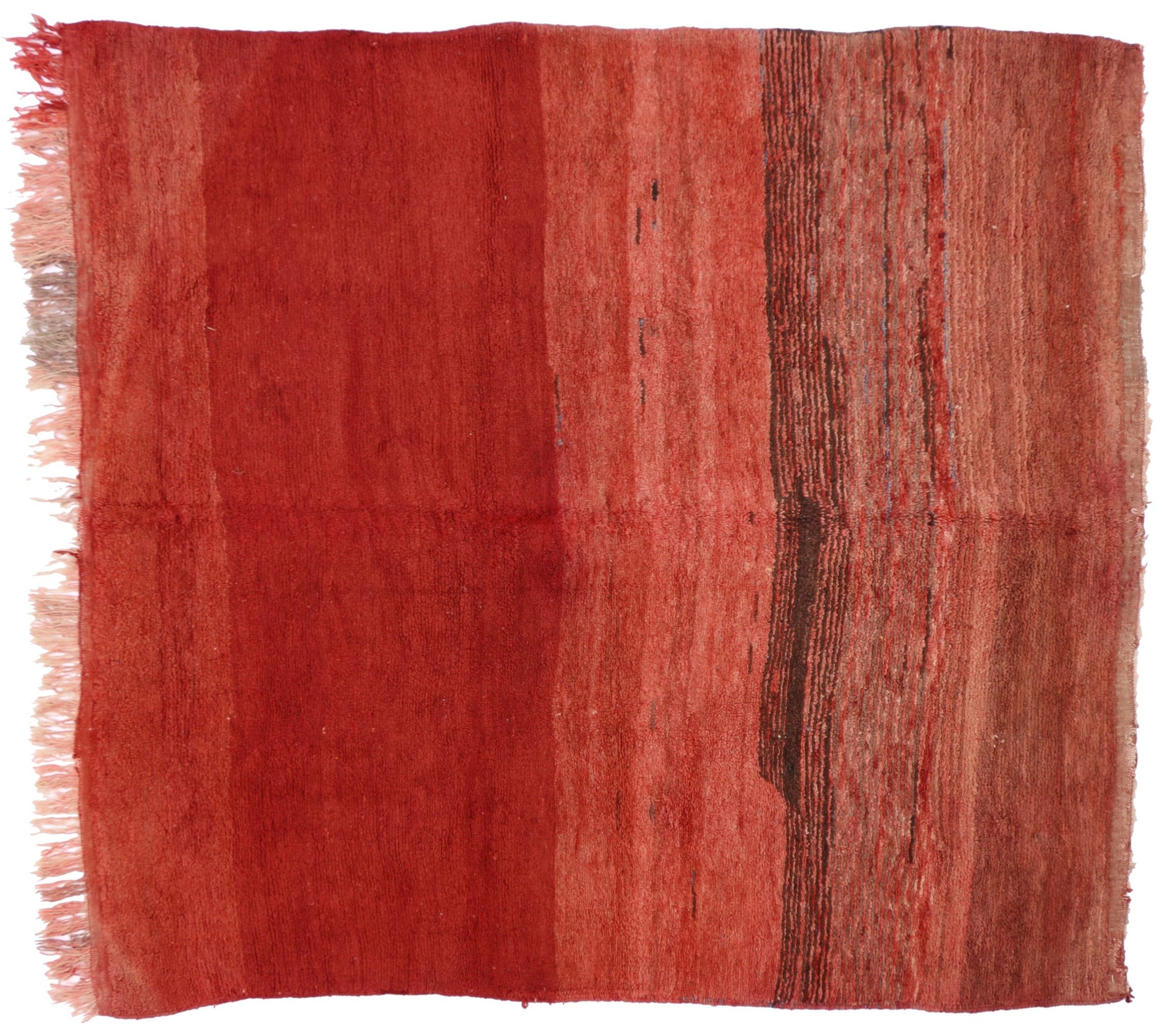 7 x 8 Vintage Moroccan Rug 74538