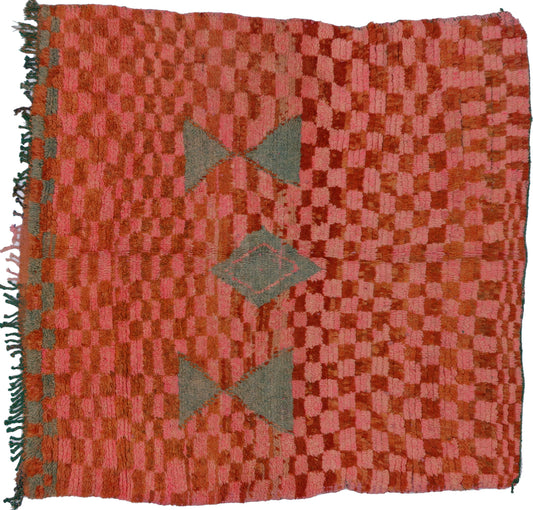 4 x 4 Vintage Moroccan Rug 74541