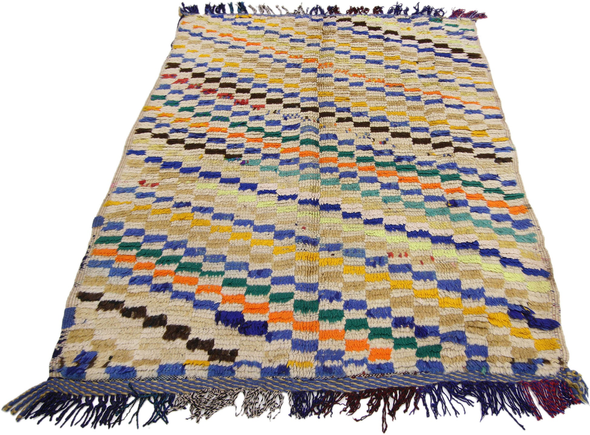 3 x 4 Vintage Moroccan Rug 74553