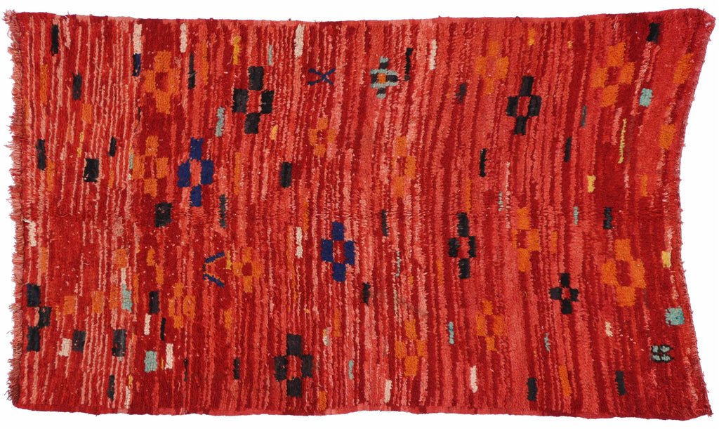 4 x 7 Vintage Moroccan Rug 74560
