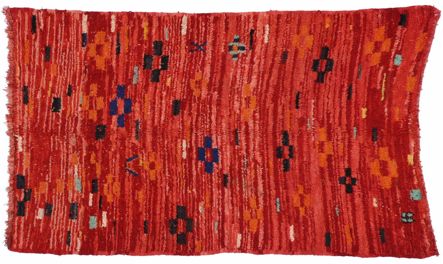 4 x 7 Vintage Moroccan Rug 74560
